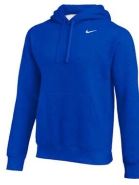 Nike Royal Blue Hooded Pullover Sweatshirt
